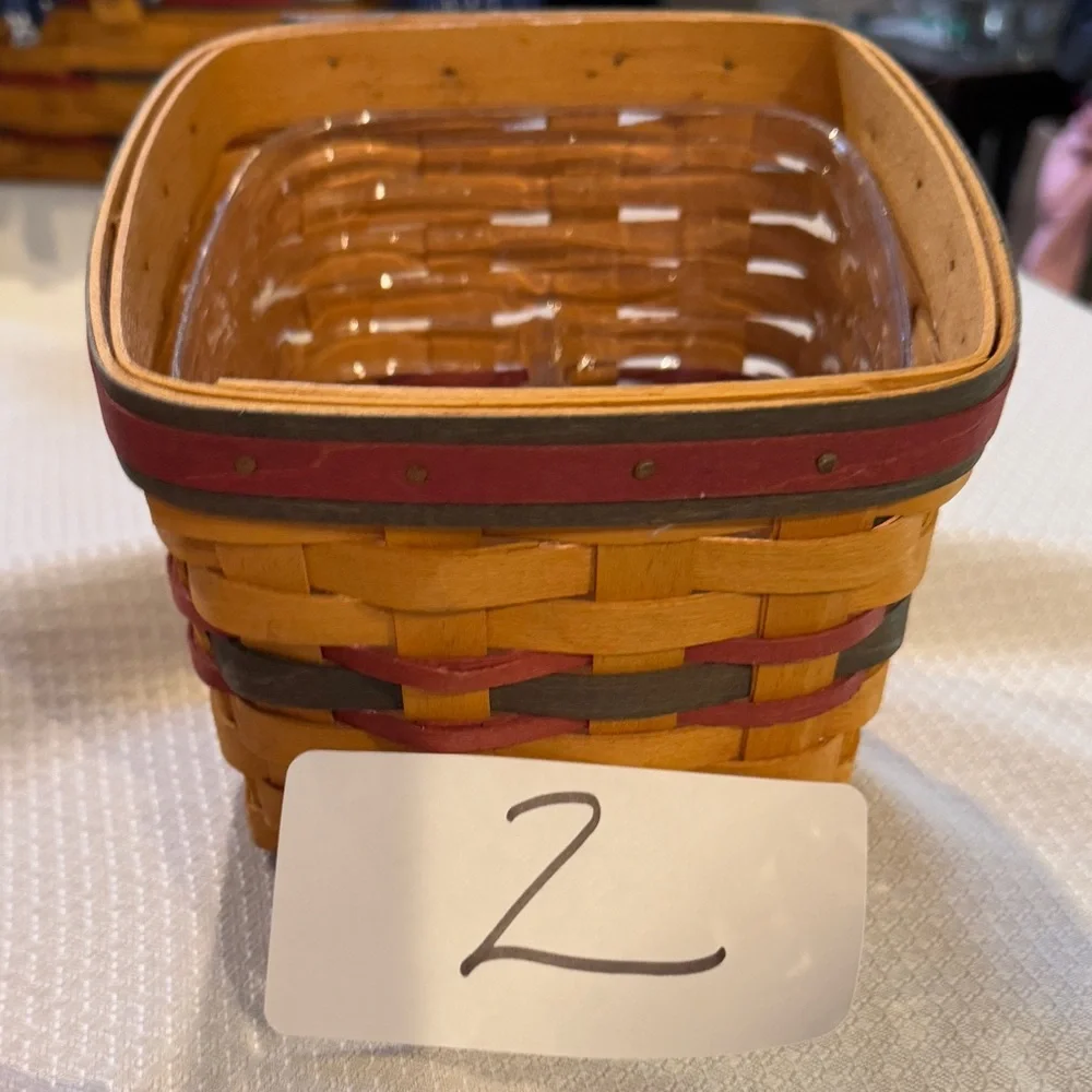 Longaberger 1998 Father’s Day‎ Finders Keepers Basket and Liner